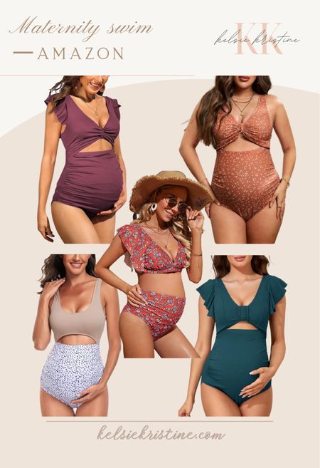 Maternity Swimsuits from Amazon 🙌🏻🙌🏻

Spring break, vacation swimsuits, one piece swimsuit 

#LTKtravel #LTKswim #LTKSeasonal