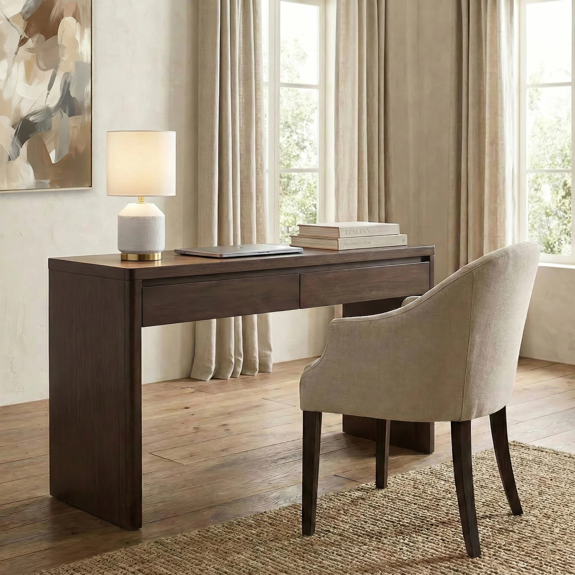 Deroche 48'' Wide Rectangular Desk | Wayfair North America