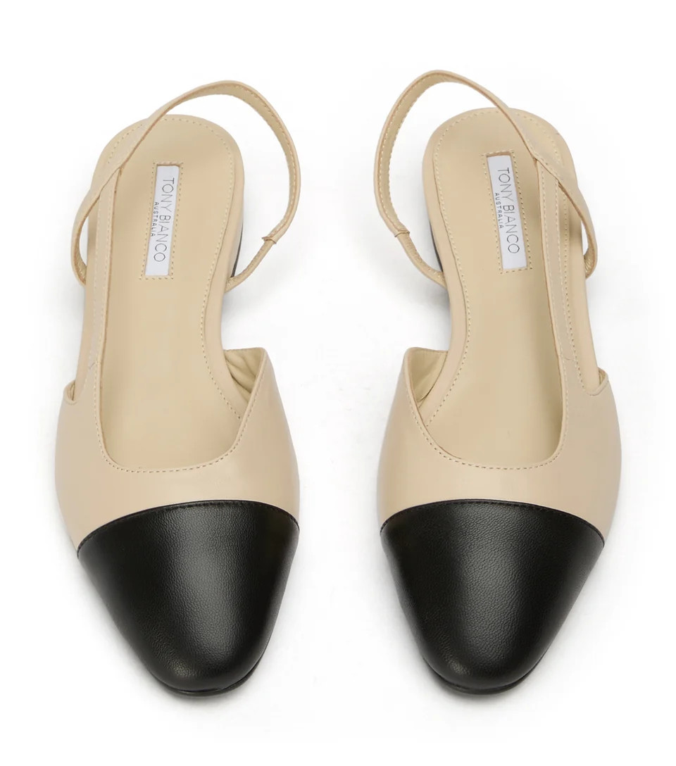 Pixie Vanilla Nappa/Black | Tony Bianco US