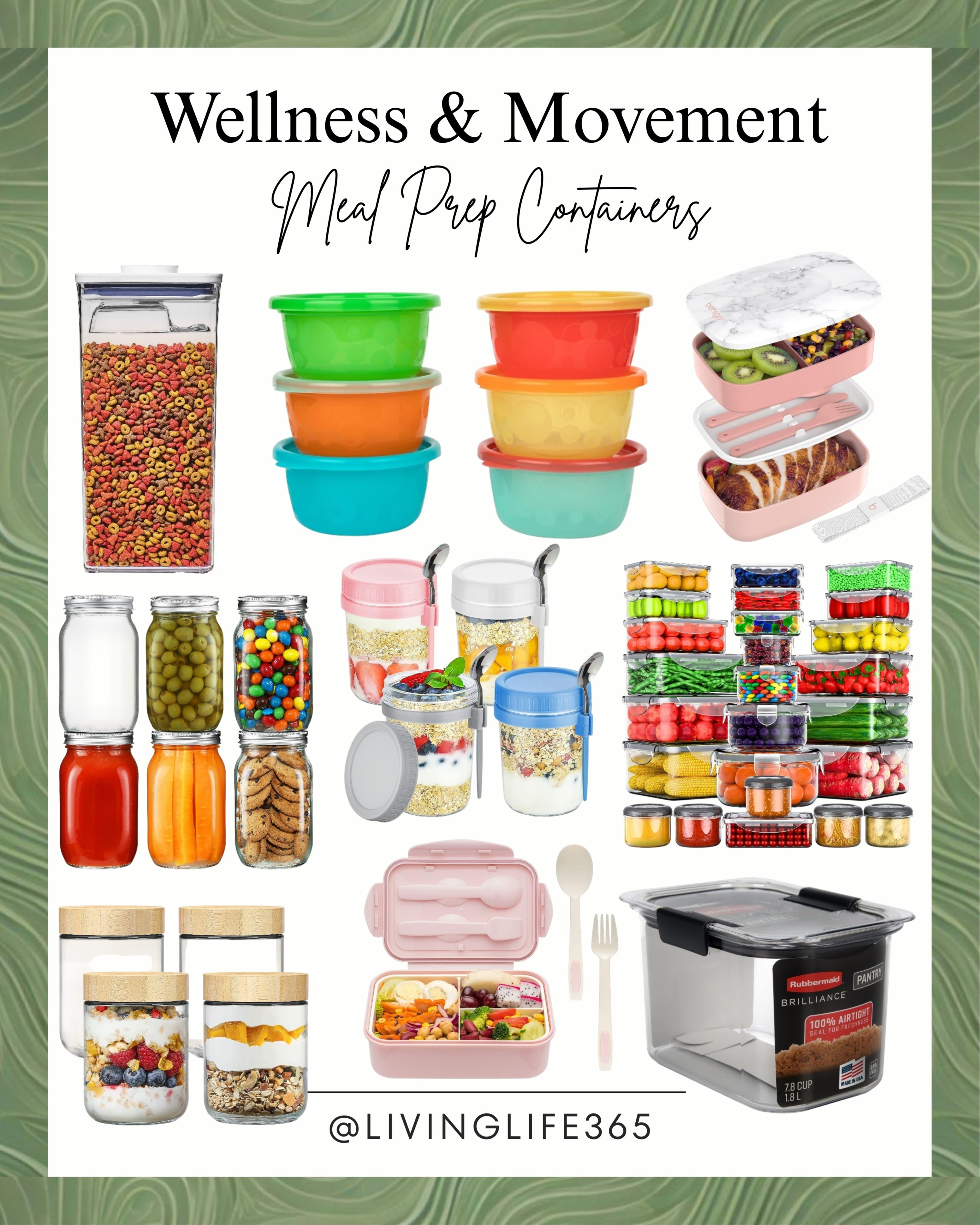 Get ready to crush your health goals! Time-saving and perfect for portion control, these are the best meal prep containers to keep you on track. Stop stressing about lunch and start loving your routine! Tap to shop my favorite containers and simplify your healthy eating! #MealPrep #HealthyEating #WellnessJourney #FitnessMotivation #MealPrepContainers #HealthyHabits #ShopNow #FoodPrep

#LTKSeasonal #LTKFallSale #LTKSaleAlert