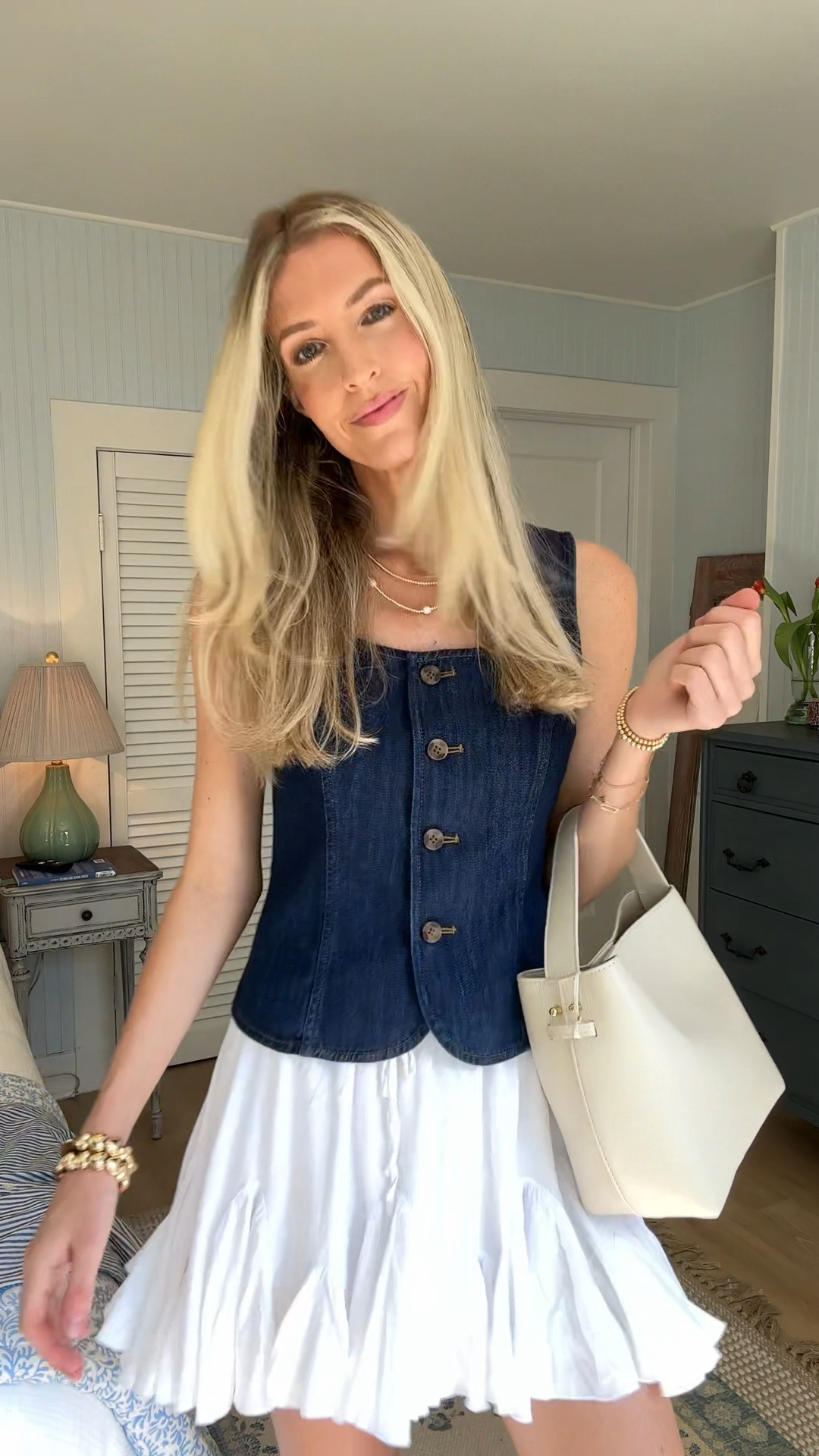 Easy, breezy & ready for summer 🌊☀️
@jcrew 
@brookandyork 
@cocosbeadsandco 
@Gigi New York

#LTKootd #LTKdayinmylife #LTKgrwm