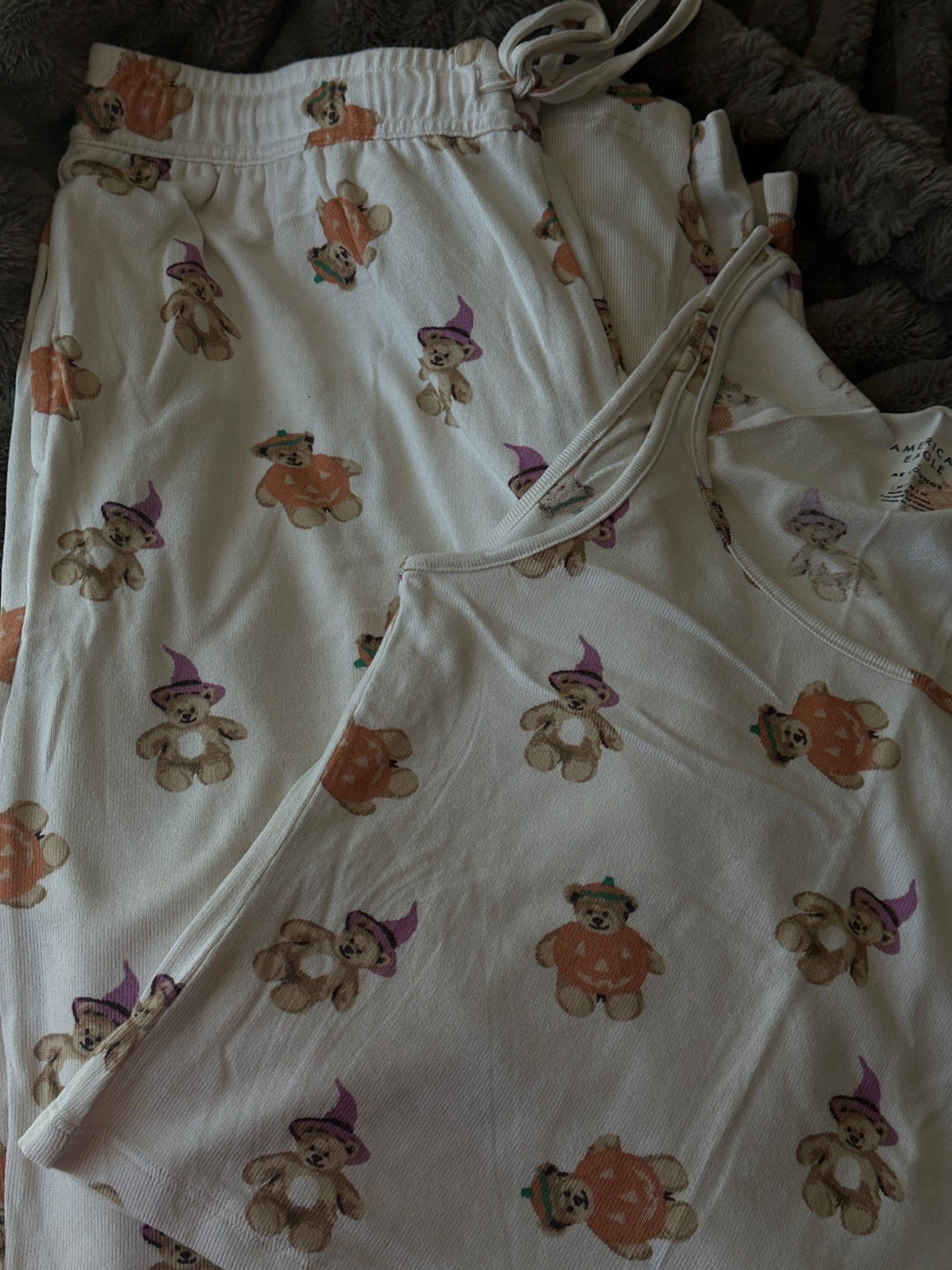 Fall PJs 🧸🎃🧙‍♀️🍂