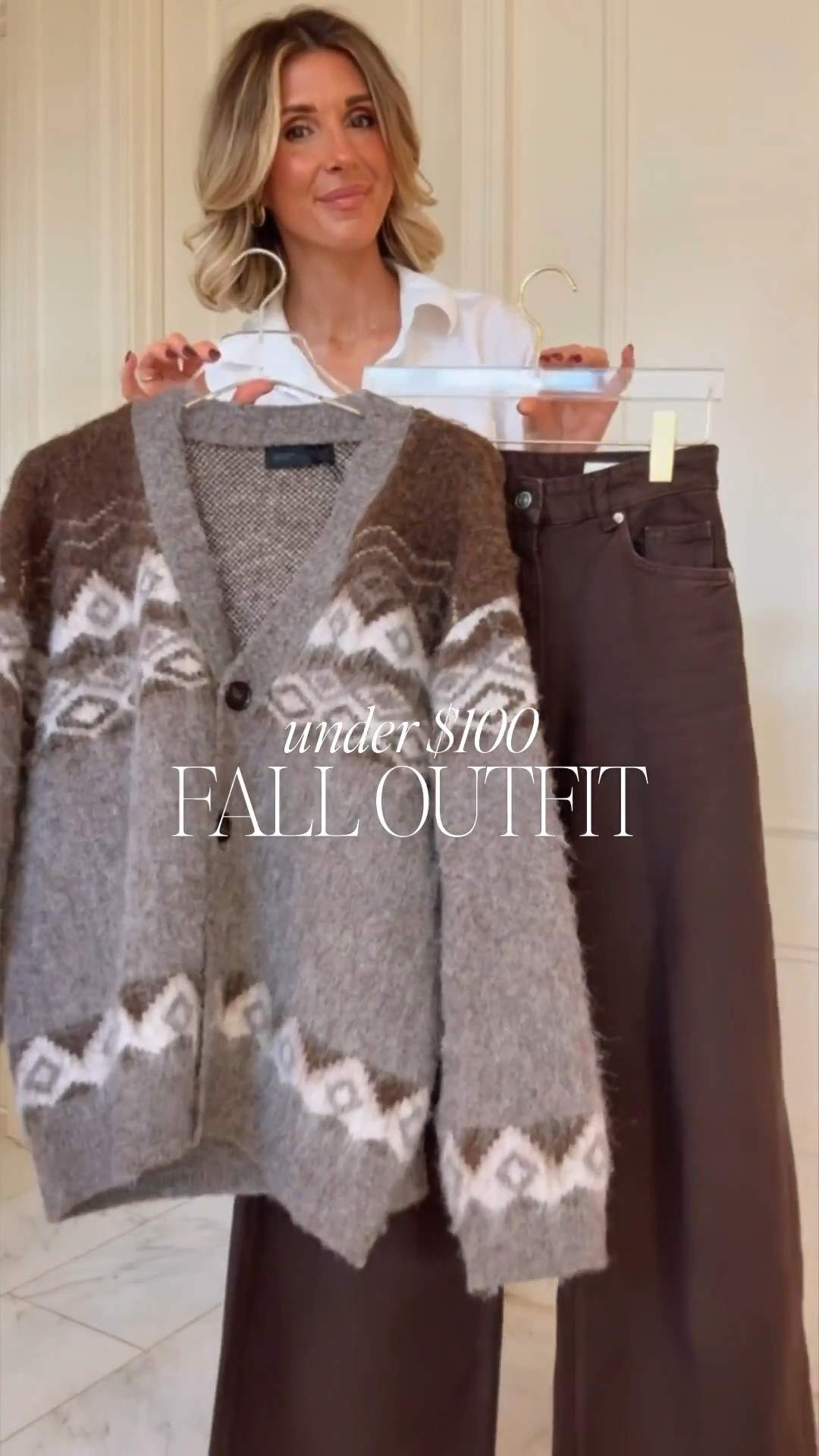 Fall outfit from Zara with styles under $100. I'm wearing an XS in my top and the jeans fit true to size.

#LTKStyleTip #LTKSeasonal #LTKFindsUnder100