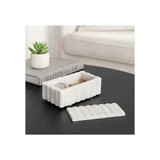 Sagebrook Home Neutral White Marble Storage Box Contemporary Textured | Walmart (US)