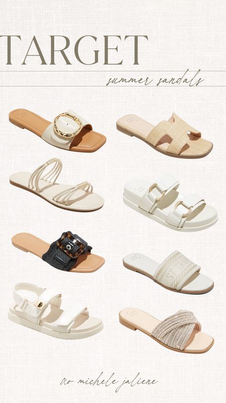 Target summer sandals!! Loving these styles for a beach day or with a dress!!

Summer sandals, Target fashion, summer styles, raffia sandals, woven sandals, slides 

#LTKstyletip #LTKSeasonal #LTKfindsunder100