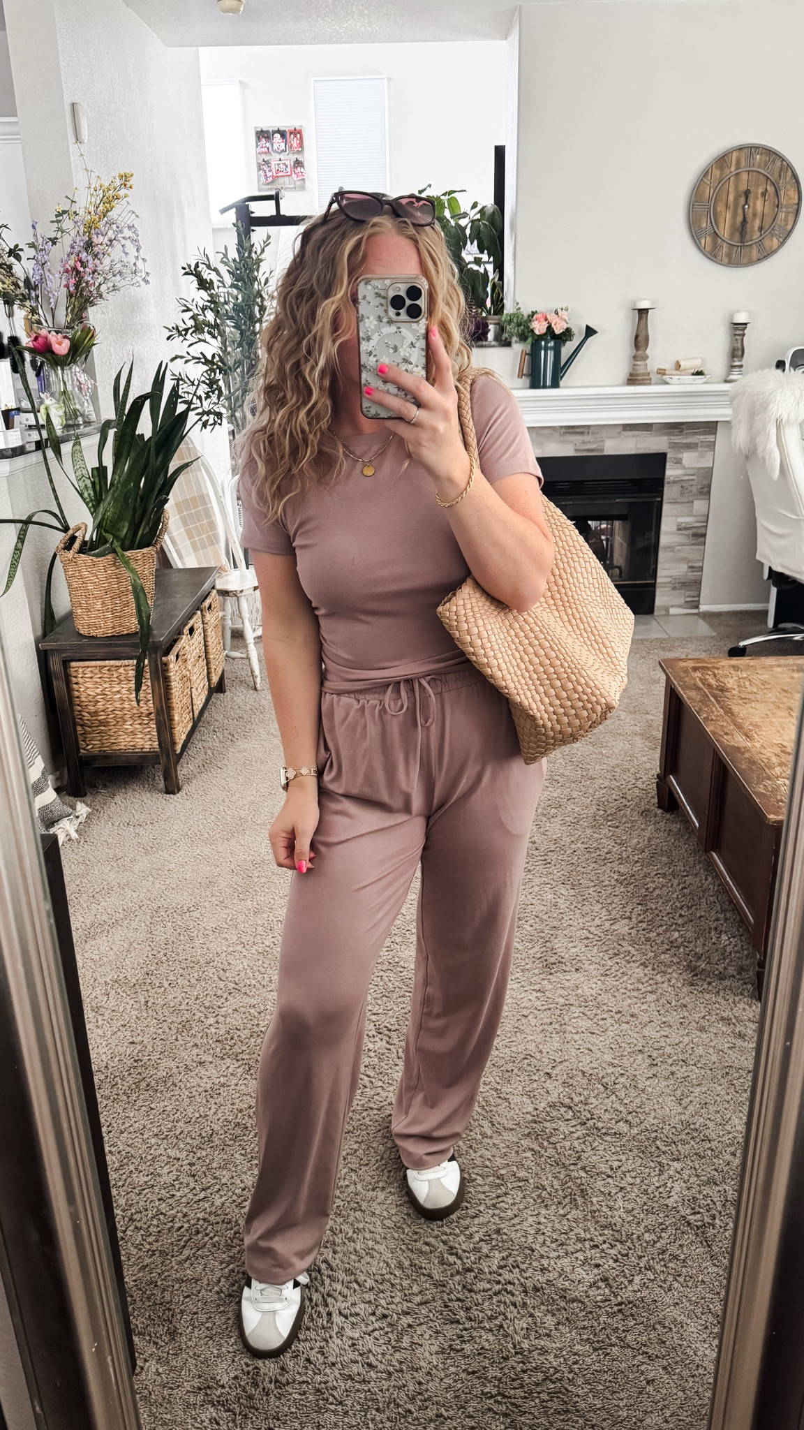 2 piece loungwear set from amazon, fits tts, petite friendly. Perfect for traveling in! So comfy! 





Size 6/8 summer outfit ideas, midsize summer outfit, casual summer style, denim shorts outfit, cotton button down shirt, effortless everyday style, Amazon fashion midsize, petite Amazon fashion, coffee run outfit, SAHM outfits for summer, travel outfit idea, travel set amazon

#LTKootd #LTKPetite #LTKTravel