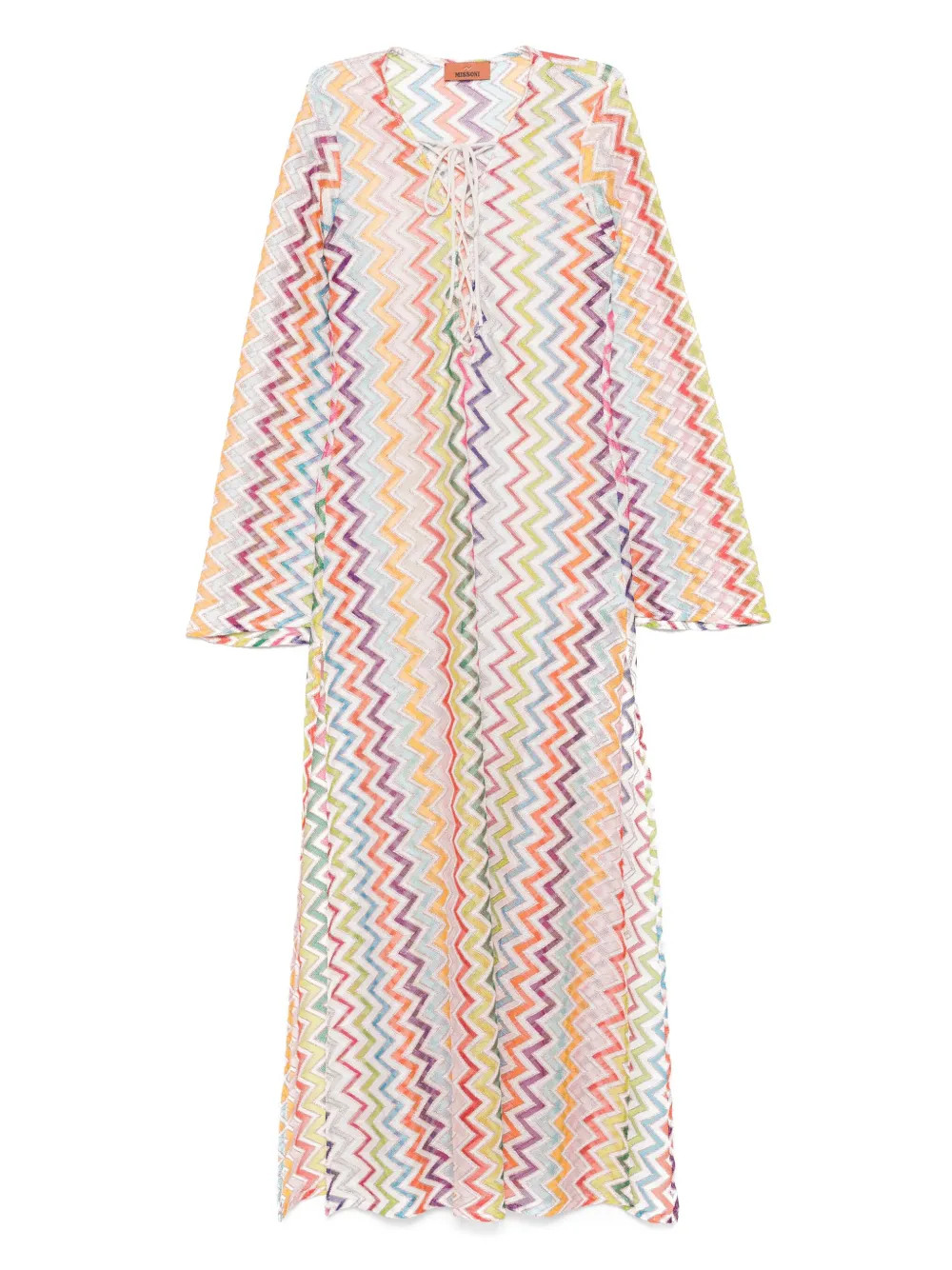 zigzag-pattern dress | Farfetch Global