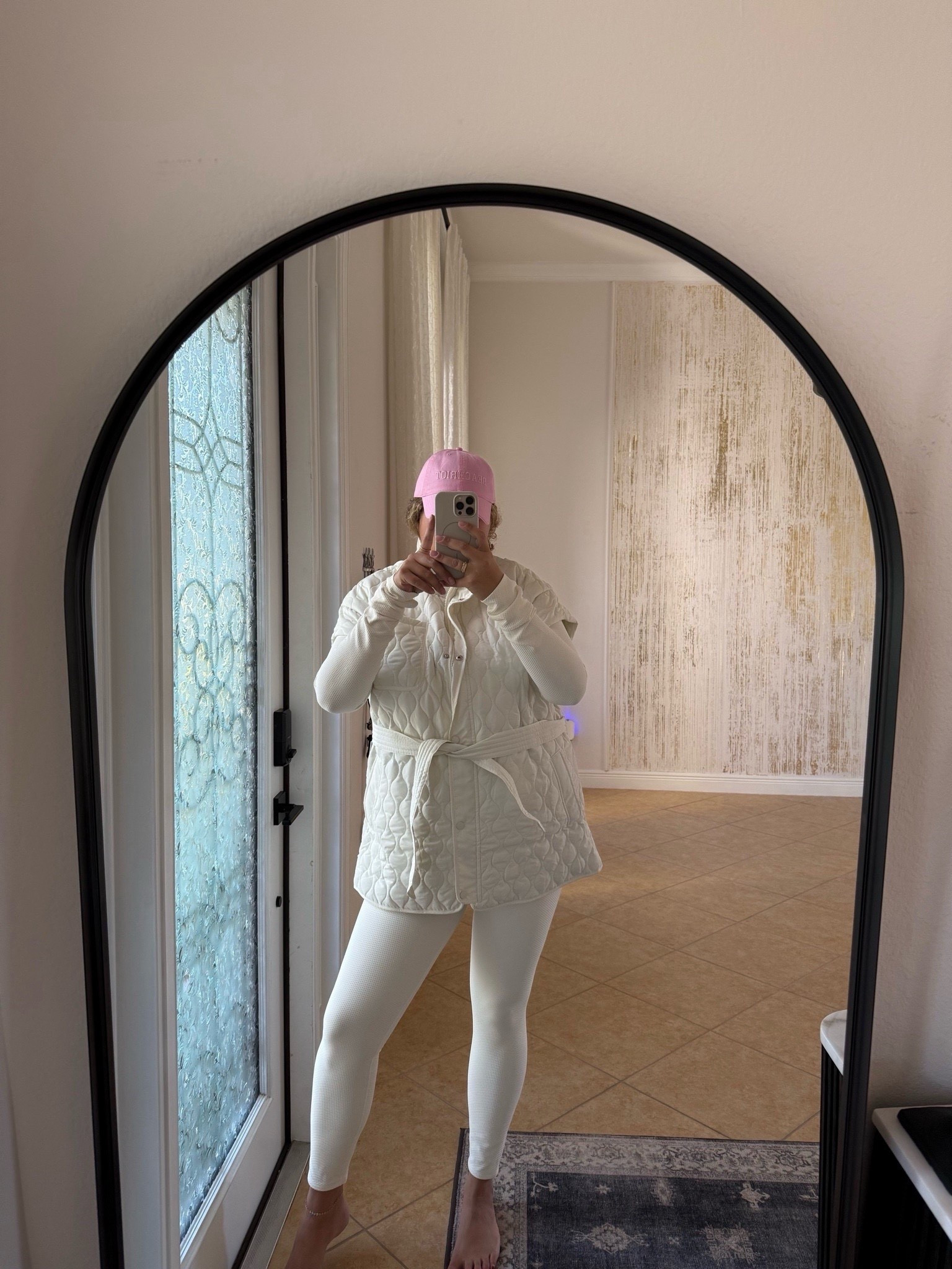 cute winter white workout outfit or Comfy travel look! 

  
 

 #LTKSeasonal #LTKMidsize #LTKFindsUnder100