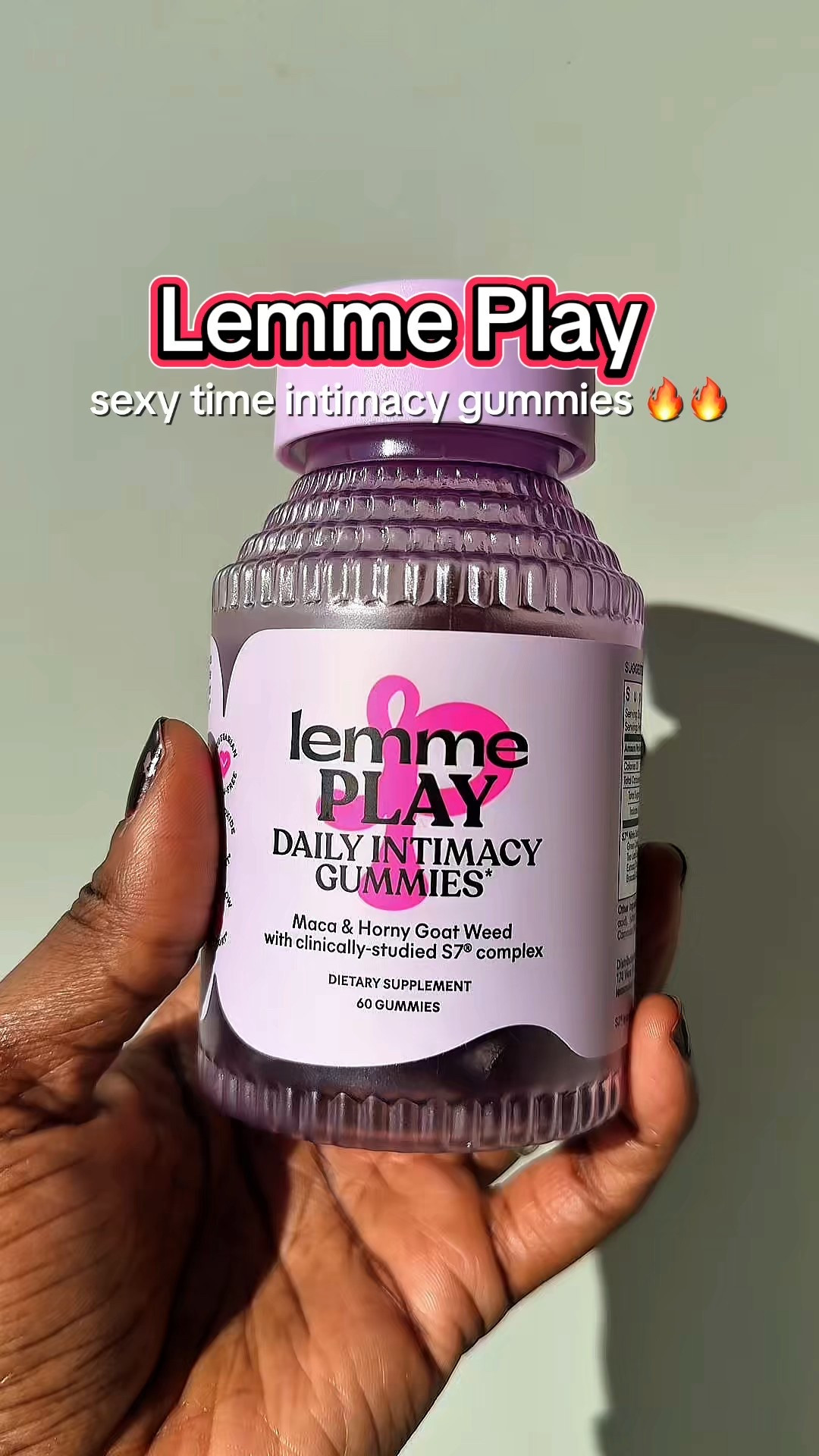stocking stuffers for her Lemme PLAY intimacy gummies are a great addition to your wellness journey. 


#LTKselfcare #LTKOver40 #LTKGiftGuide