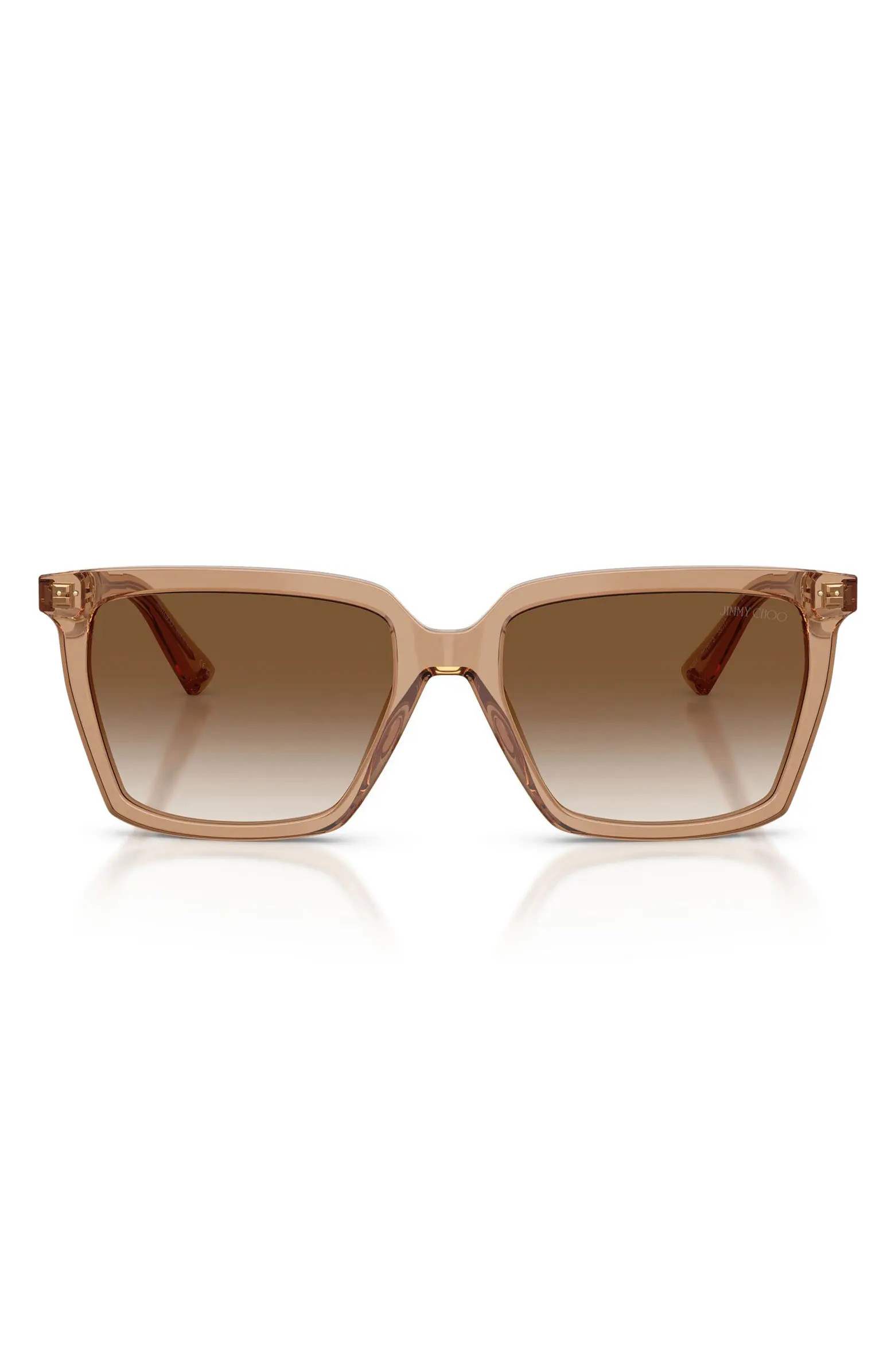 Jimmy Choo 55mm Square Sunglasses | Nordstrom | Nordstrom