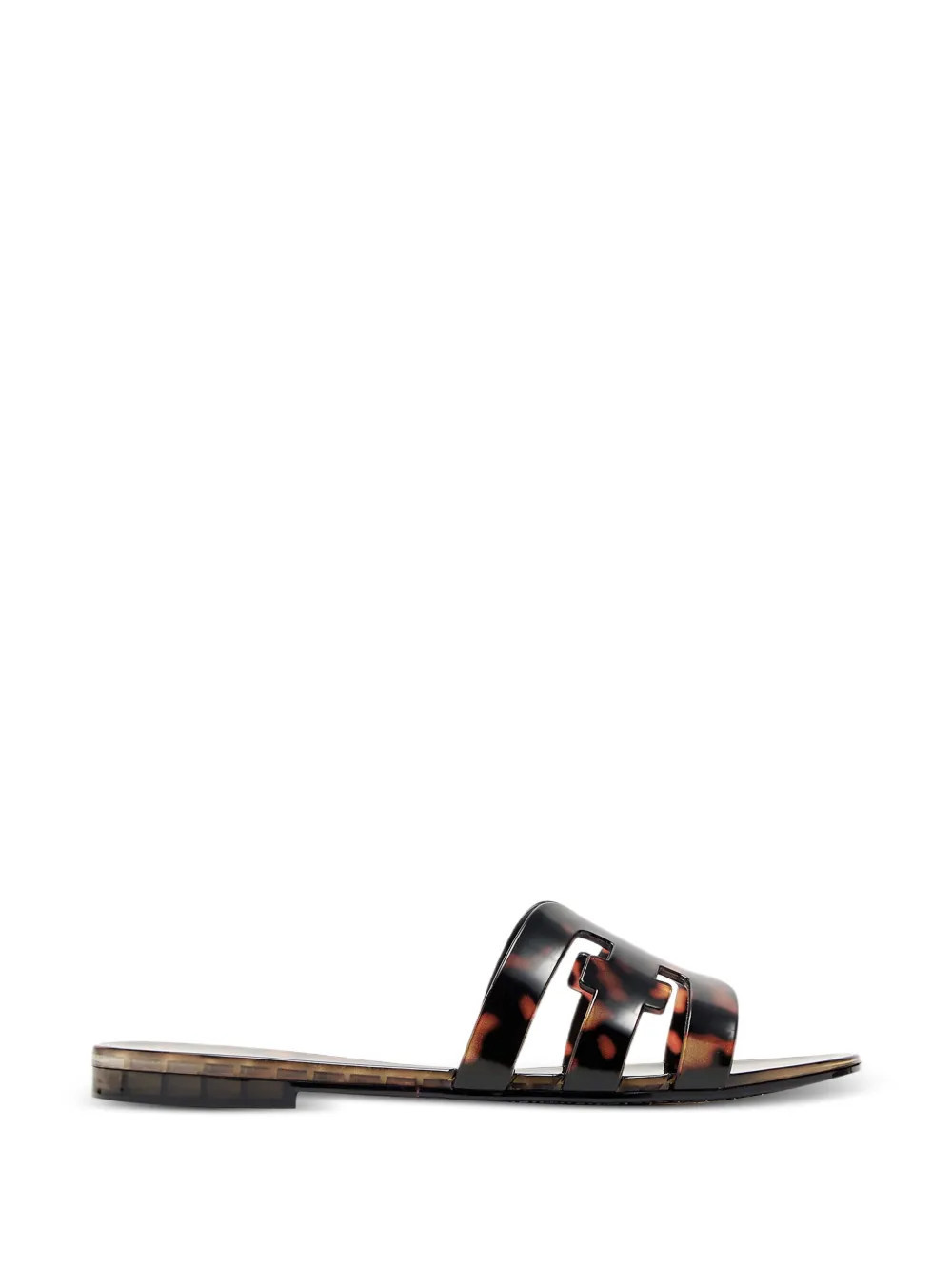 Sam Edelman cut-out flat sandals - Brown | Farfetch Global