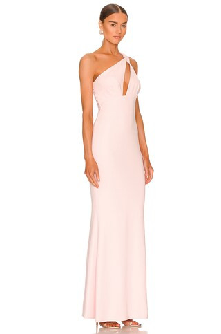 Katie May Edgy Dress in Blush from Revolve.com | Revolve Clothing (Global)