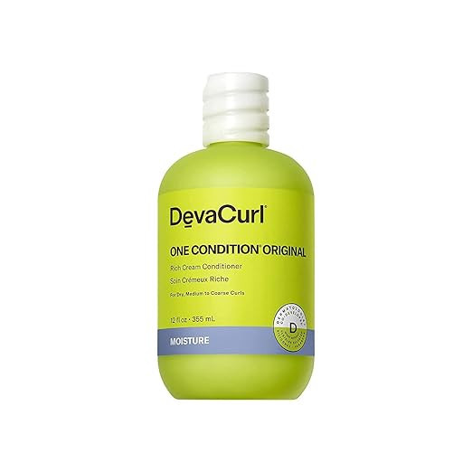 DevaCurl One Condition Original Rich Cream Conditioner | Control and Reduces Frizz | Fights Tangl... | Amazon (US)