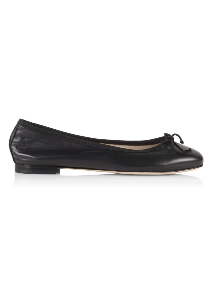 COLLECTION Leather Ballet Flats | Saks Fifth Avenue