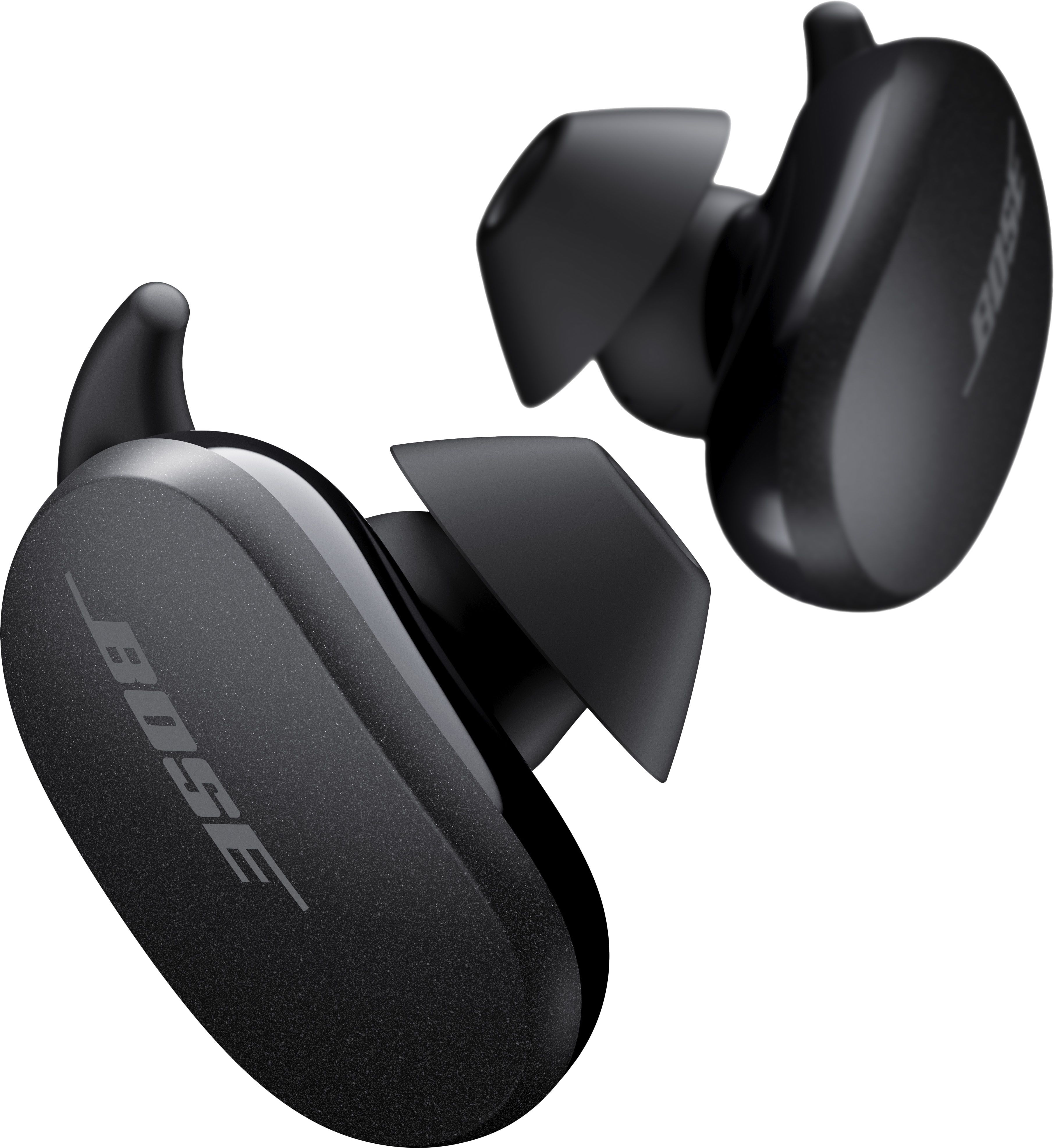 Bose QuietComfort Earbuds True Wireless Noise Cancelling In-Ear Headphones Triple Black 831262-00... | Best Buy U.S.