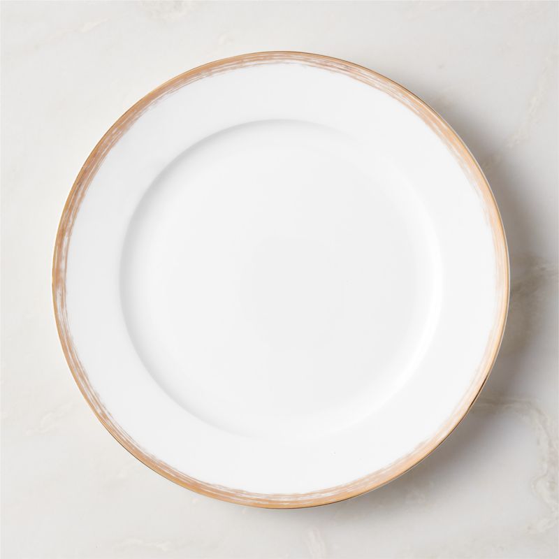 Isa White Fine Bone China Dinner Plate | CB2 | CB2