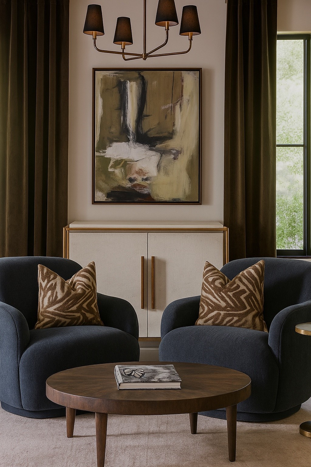 The modern sophisticated living room 

#homedecor #art #livingroom 

#LTKHome #LTKSaleAlert