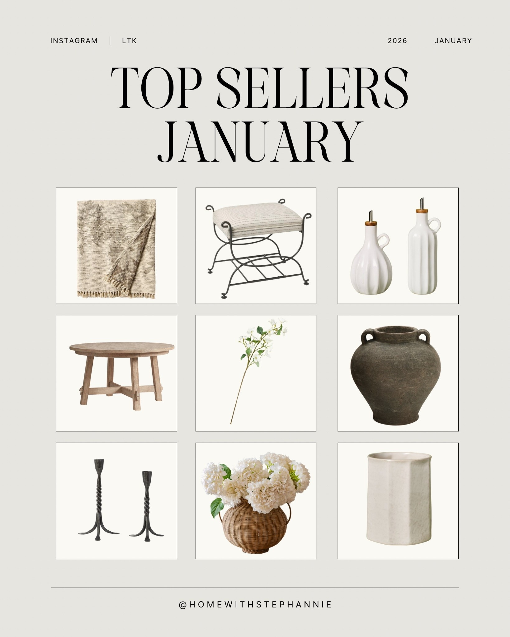Home decor finds, top sellers January!

#homedecor #potterybarn #mcgeeandco #targethome 

#LTKHome #LTKSeasonal