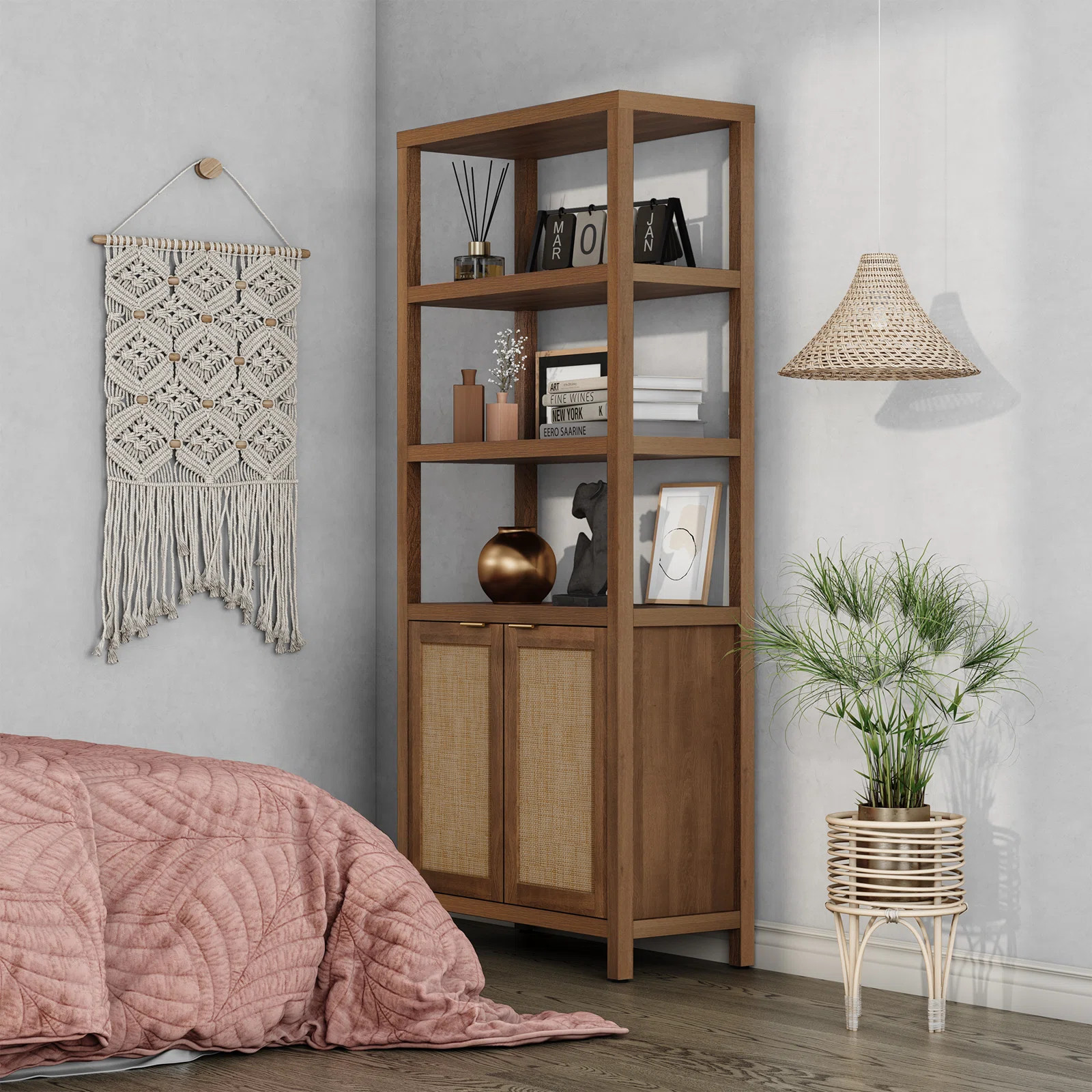 Bay Isle Home™ Smithton 70.9" H x 30.7" W Standard Bookcase & Reviews | Wayfair | Wayfair North America