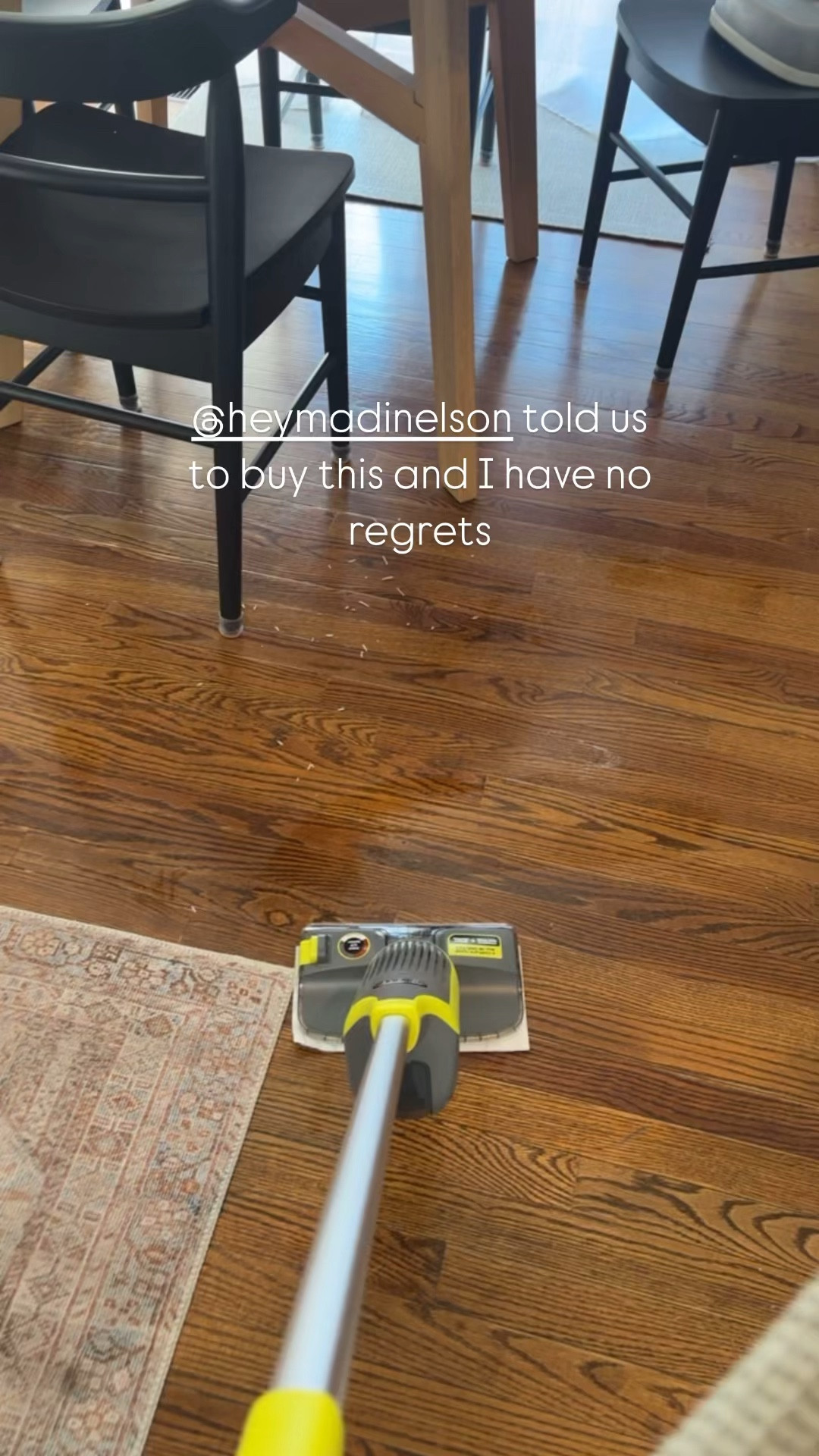 A swiffer and vacuum in one- meet the vac mop . Where have I been ?!