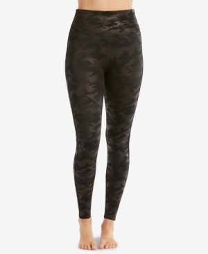 Spanx Camo Faux-Leather Leggings | Macys (US)