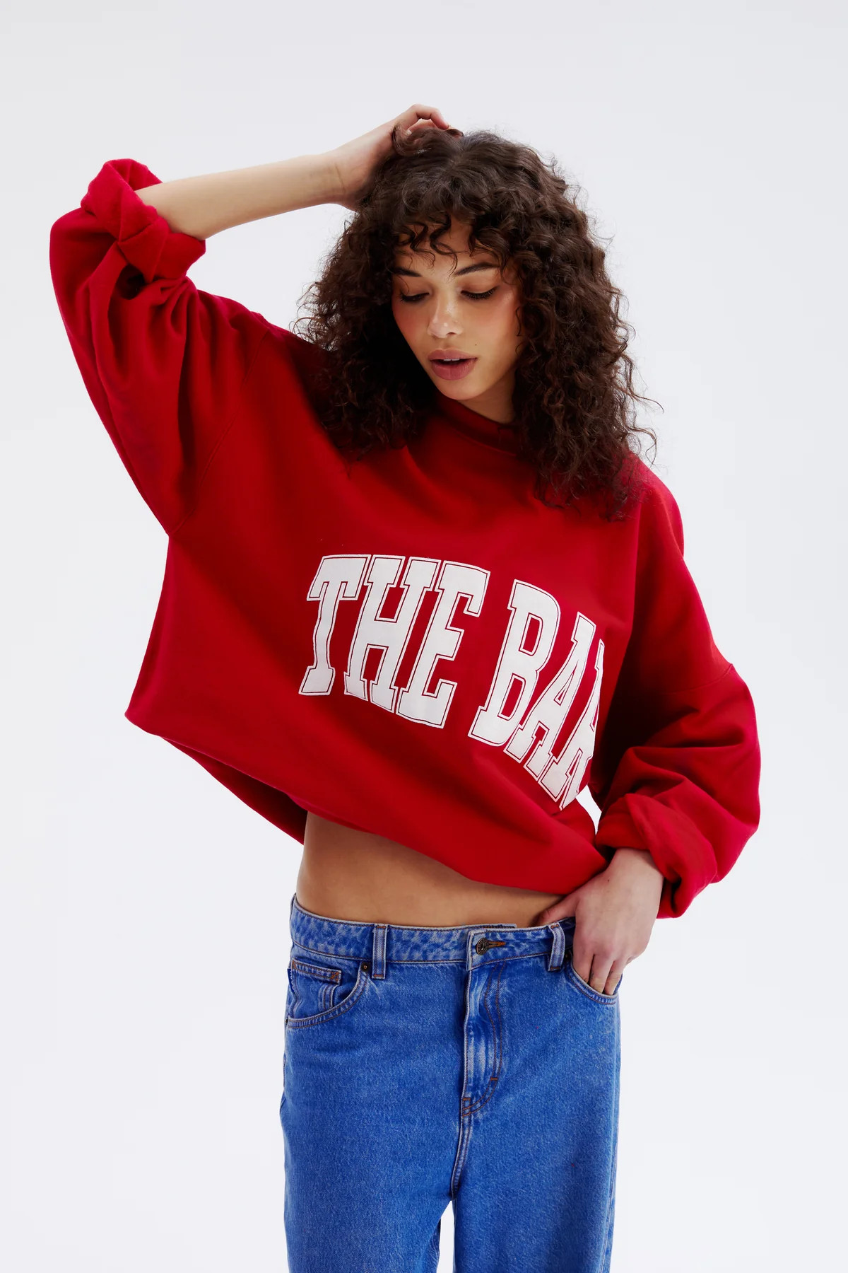 VARSITY SWEATSHIRT RUBY | The Bar