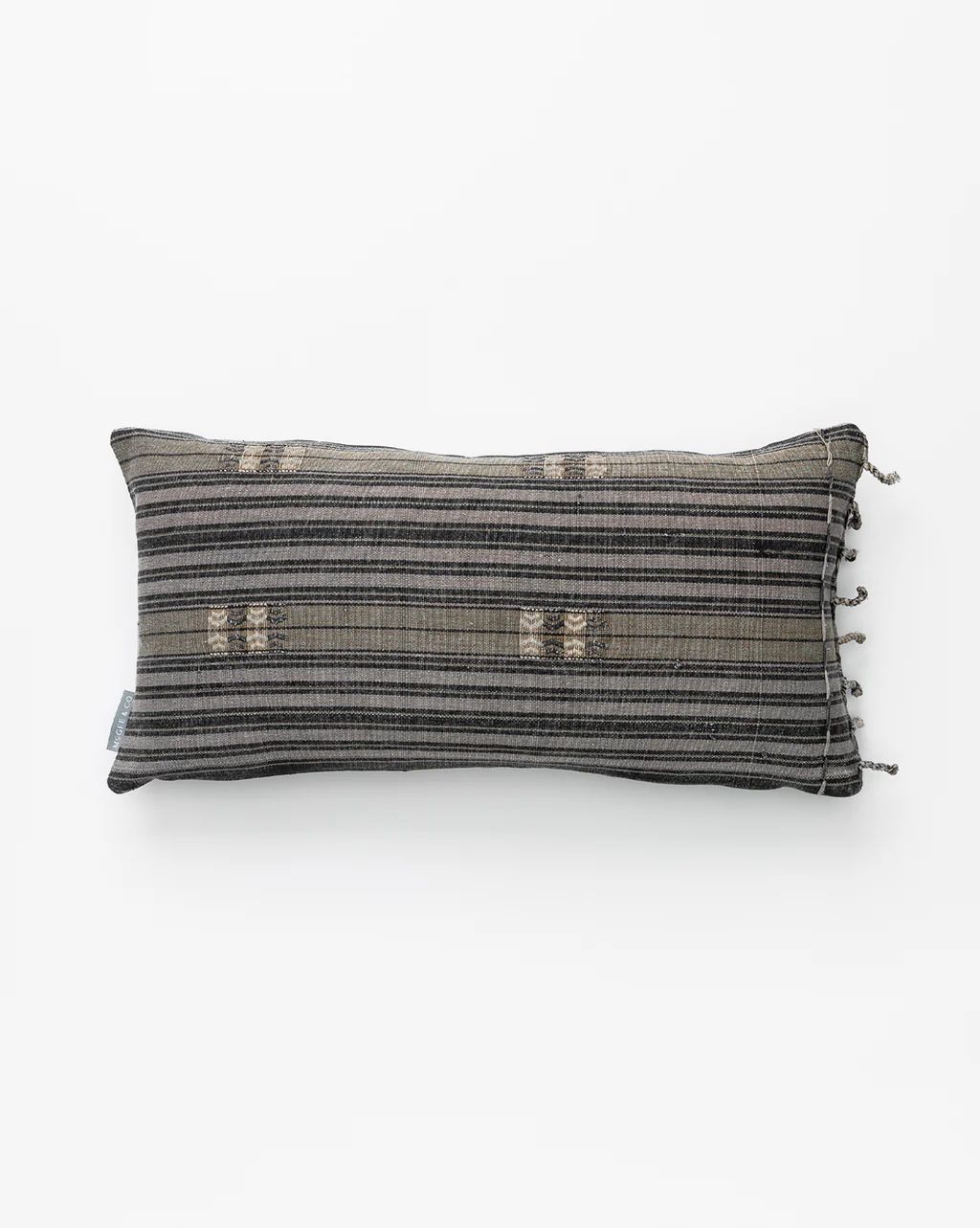 Gray Stripe Vintage Pillow Cover No. 1 | McGee & Co.