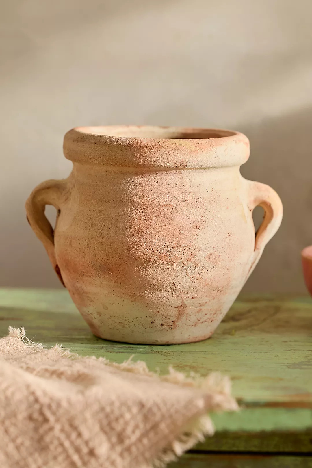 Double Handle Terracotta Jar Planter | Terrain