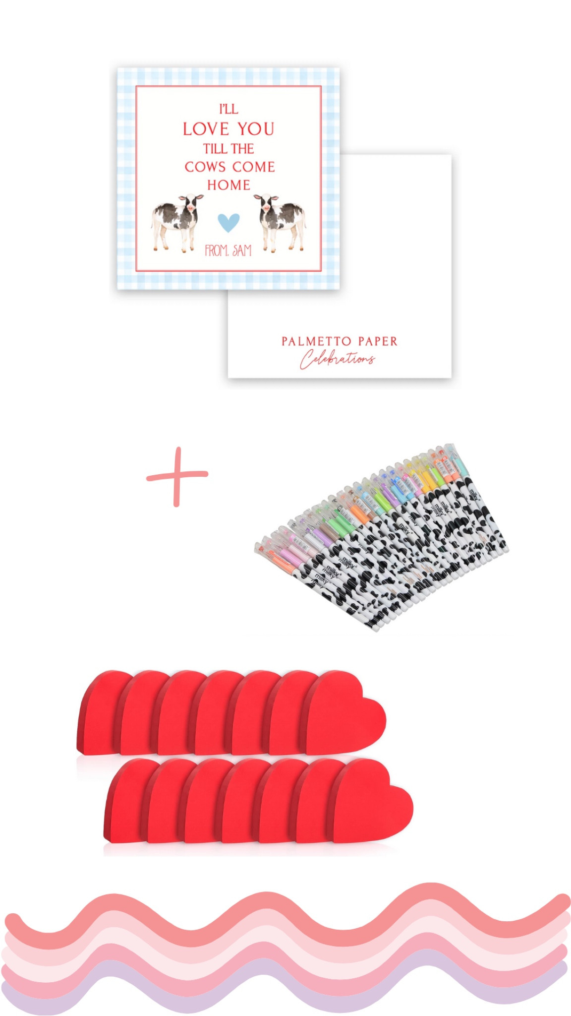 Valentine’s Day pairing ideas! 

Valentine’s cards are from Palmetto Paper Celebrations!

#LTKSeasonal #LTKKids #LTKGiftGuide