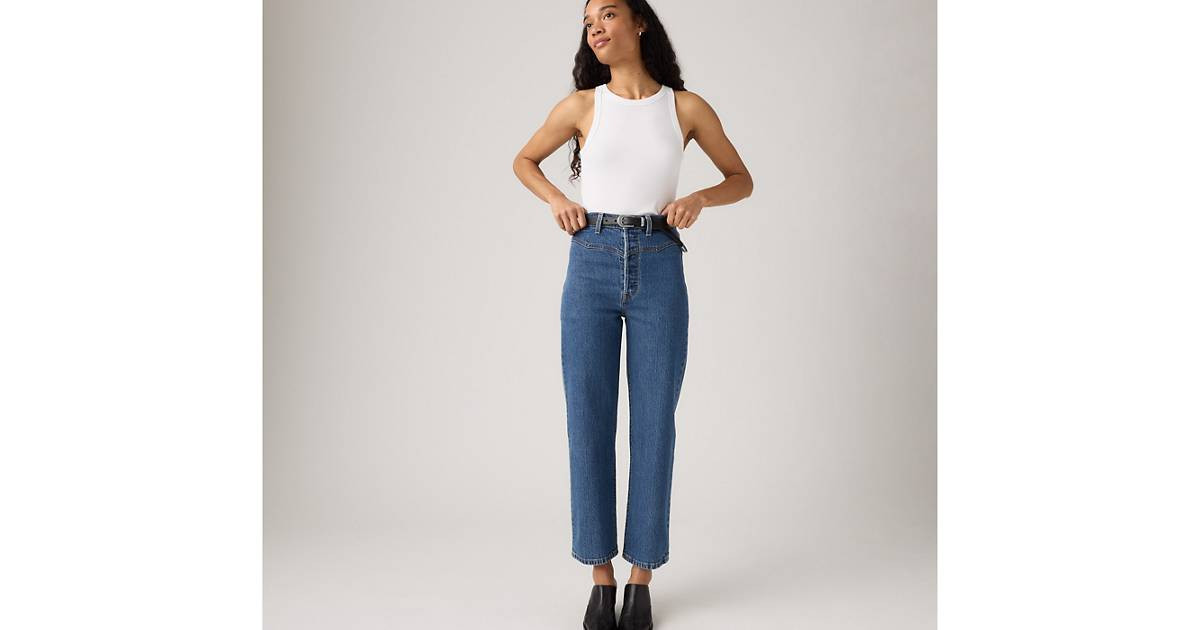 Ribcage Western Yoke Women's Jeans | Levi's CA