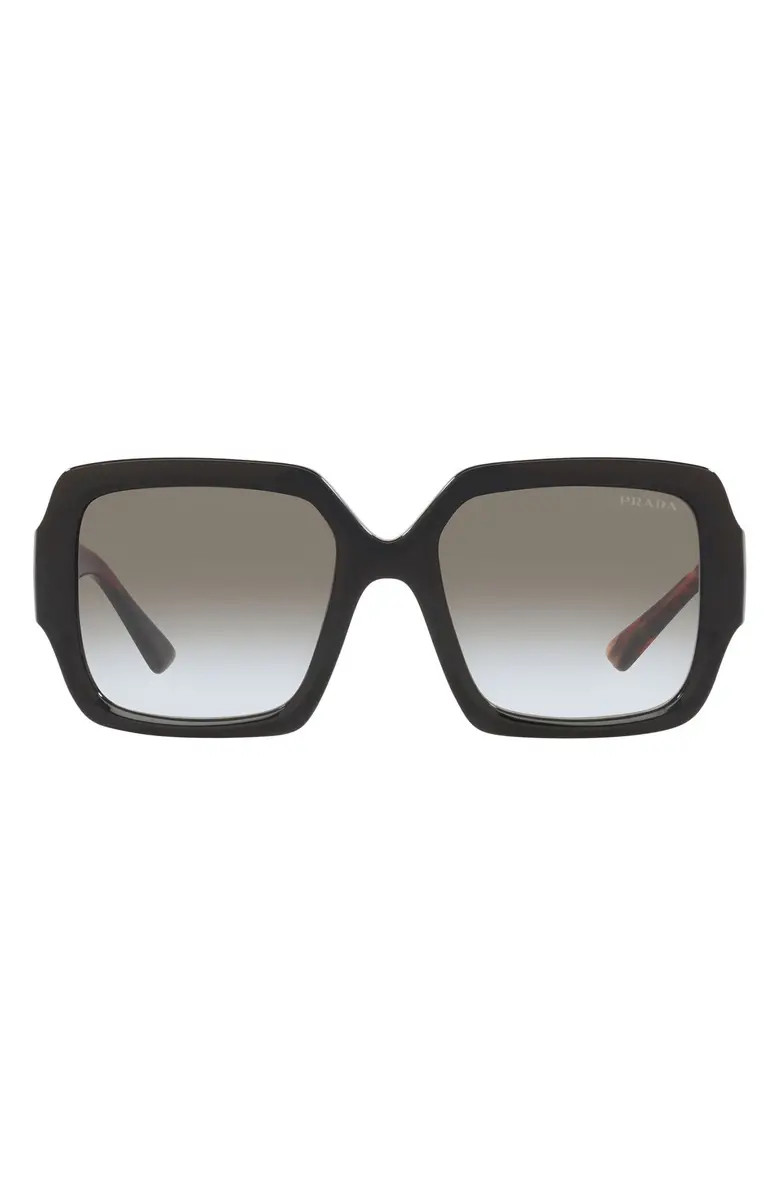 54mm Gradient Pillow Sunglasses | Nordstrom