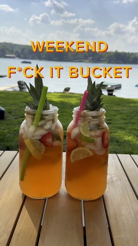 Weekend F*CK IT BUCKET!

Oh my gosh this was so amazing!!! 

Weekend | Weekend Vibes | Summer Drinks | Drink Recipes | Easy Recipes | Drink Recipes | Summer Drinks | Party Drinks | Voodoo Bucket

#LTKVideo #LTKHome #LTKParties