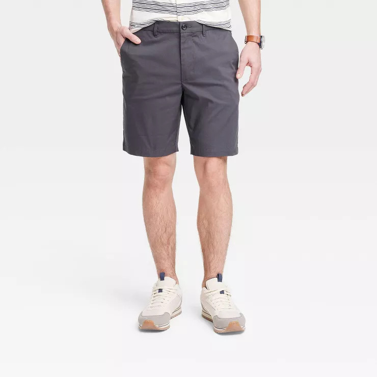 Men's Regular Fit 9" Tech Chino Shorts - Goodfellow & Co™ | Target