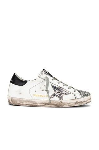 Golden Goose X REVOLVE Superstar Sneaker in White, Silver, & Black from Revolve.com | Revolve Clothing (Global)