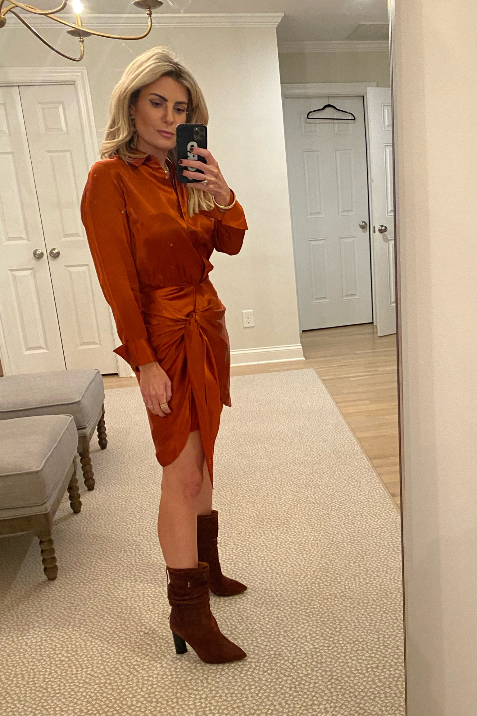 The most gorgeous silk dress on sale! 

#LTKstyletip #LTKSeasonal #LTKFind