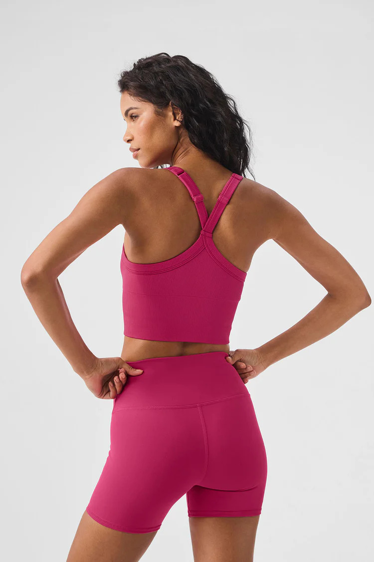Seamless Ribbed Favorite Bra Tank | Alo Yoga (US)