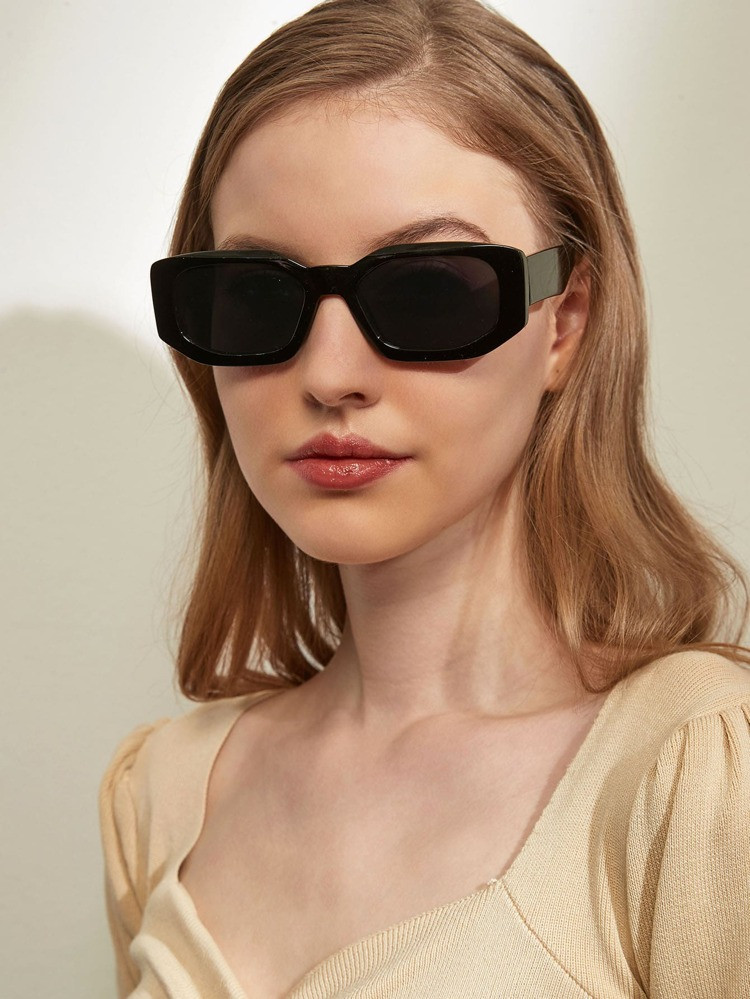 Acrylic Frame Fashion Glasses | SHEIN