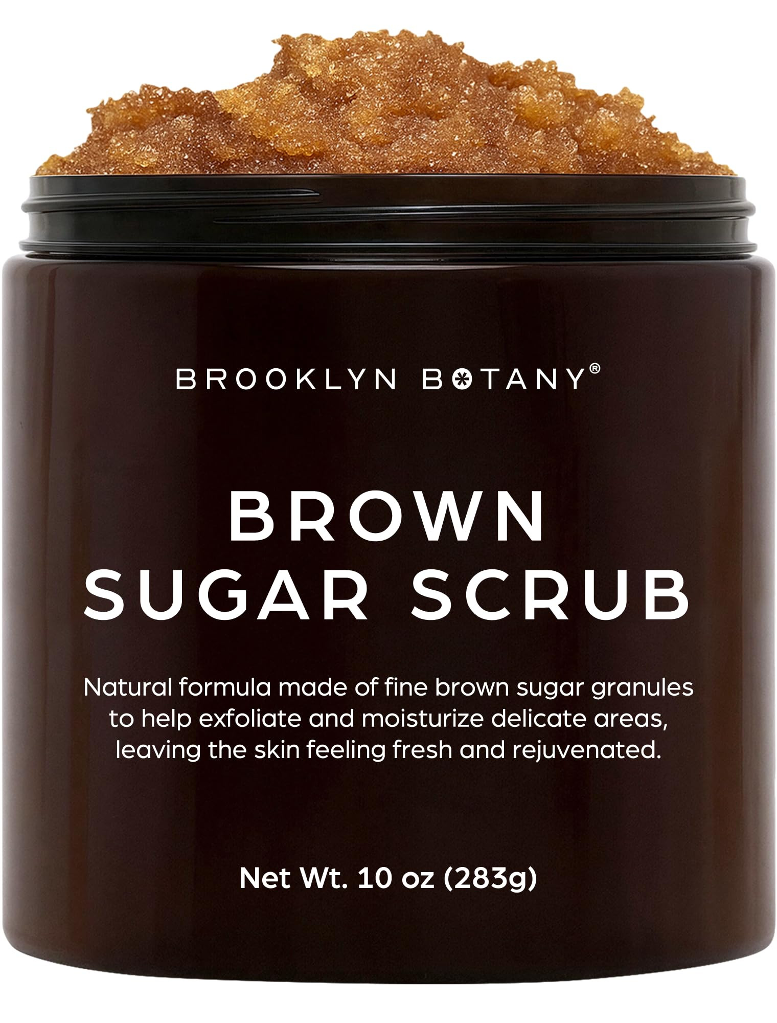 Brooklyn Botany Brown Sugar Body Scrub - Moisturizing and Exfoliating Body, Face, Hand, Foot Scru... | Amazon (US)