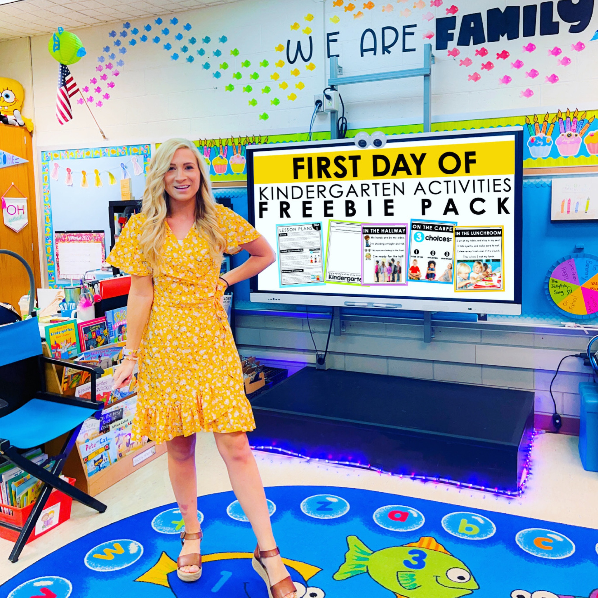 First day. Teacher. Kindergarten teacher. Amazon. Amazon dress. Yellow dress. Tie dress. Teacher dress. Teacher ootd. 

#LTKworkwear #LTKSeasonal #LTKBacktoSchool