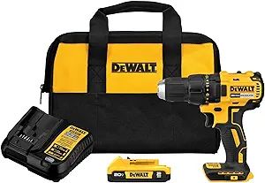 DEWALT 20V MAX Cordless Drill Driver, 1/2 Inch, 2 Speed, XR 2.0 Ah Battery and Charger Included (... | Amazon (US)