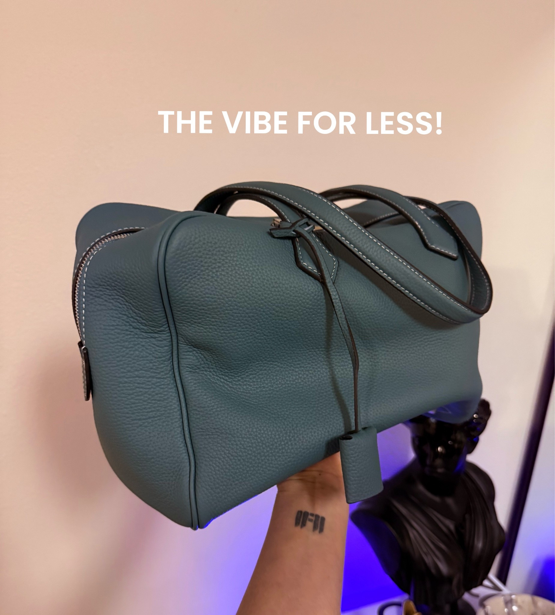 Hermes vibes for a fraction! The bag doesn’t have any logos. It’s a dupe super well made, heavy in weight and made with real cowhide leather! No bad smells either! Chef kiss! I was gifted! #hermesdupe #hermesvictoria #bag #dupes #luxurystyle

#LTKootd #LTKvlog #LTKWorkwear