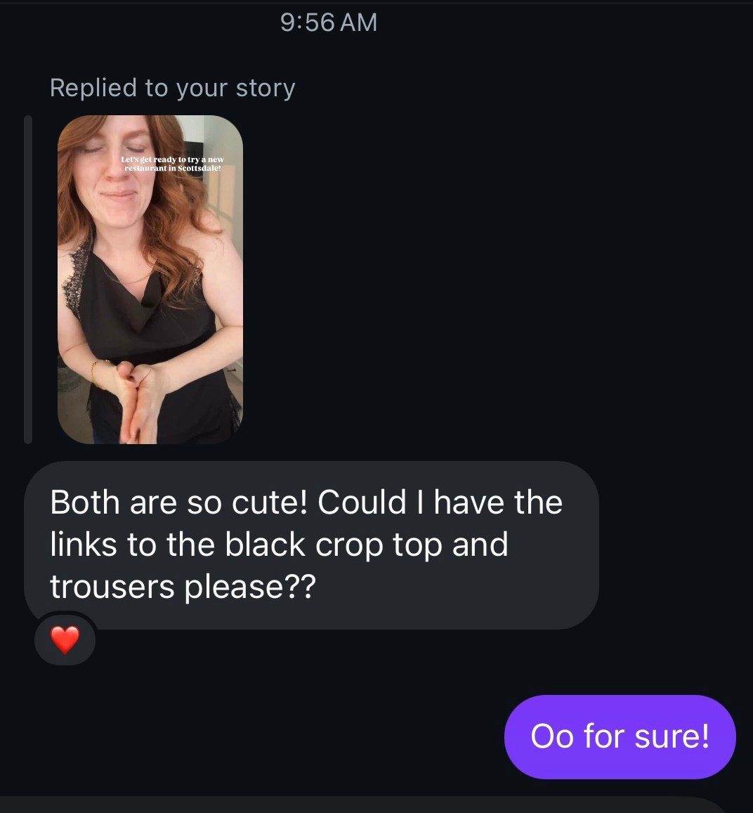 Black pants size medium. Going out outfit. 

#LTKPetite #LTKootd #LTKFindsUnder50