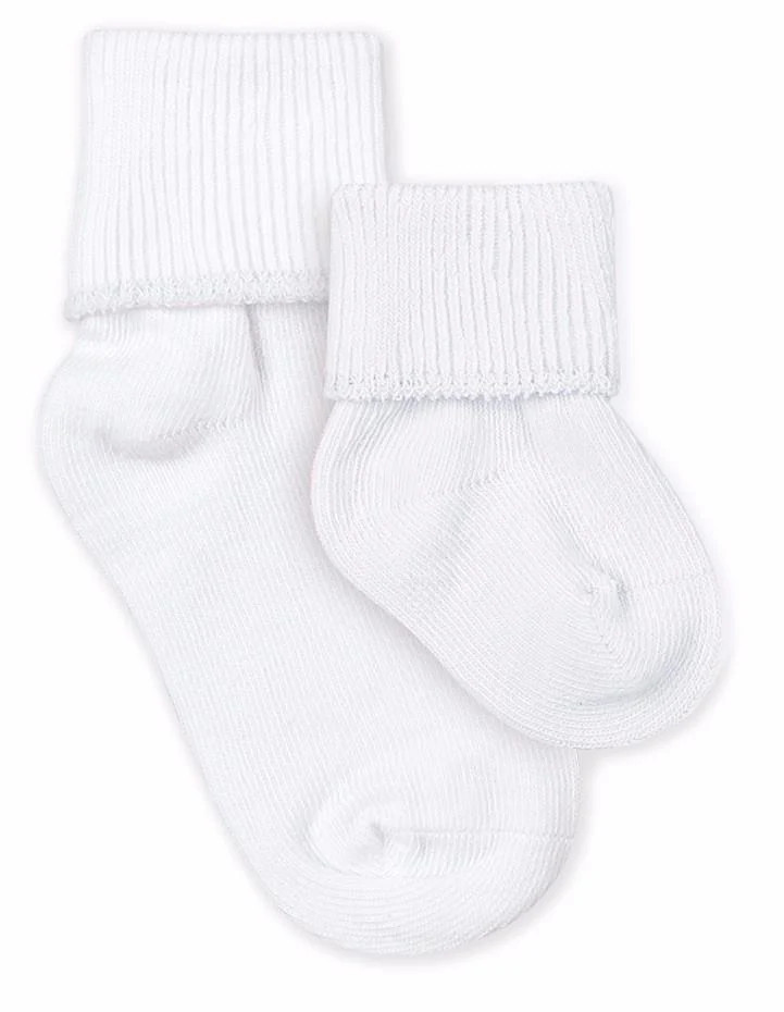 White Cuff Socks SET of 3 | Loozieloo