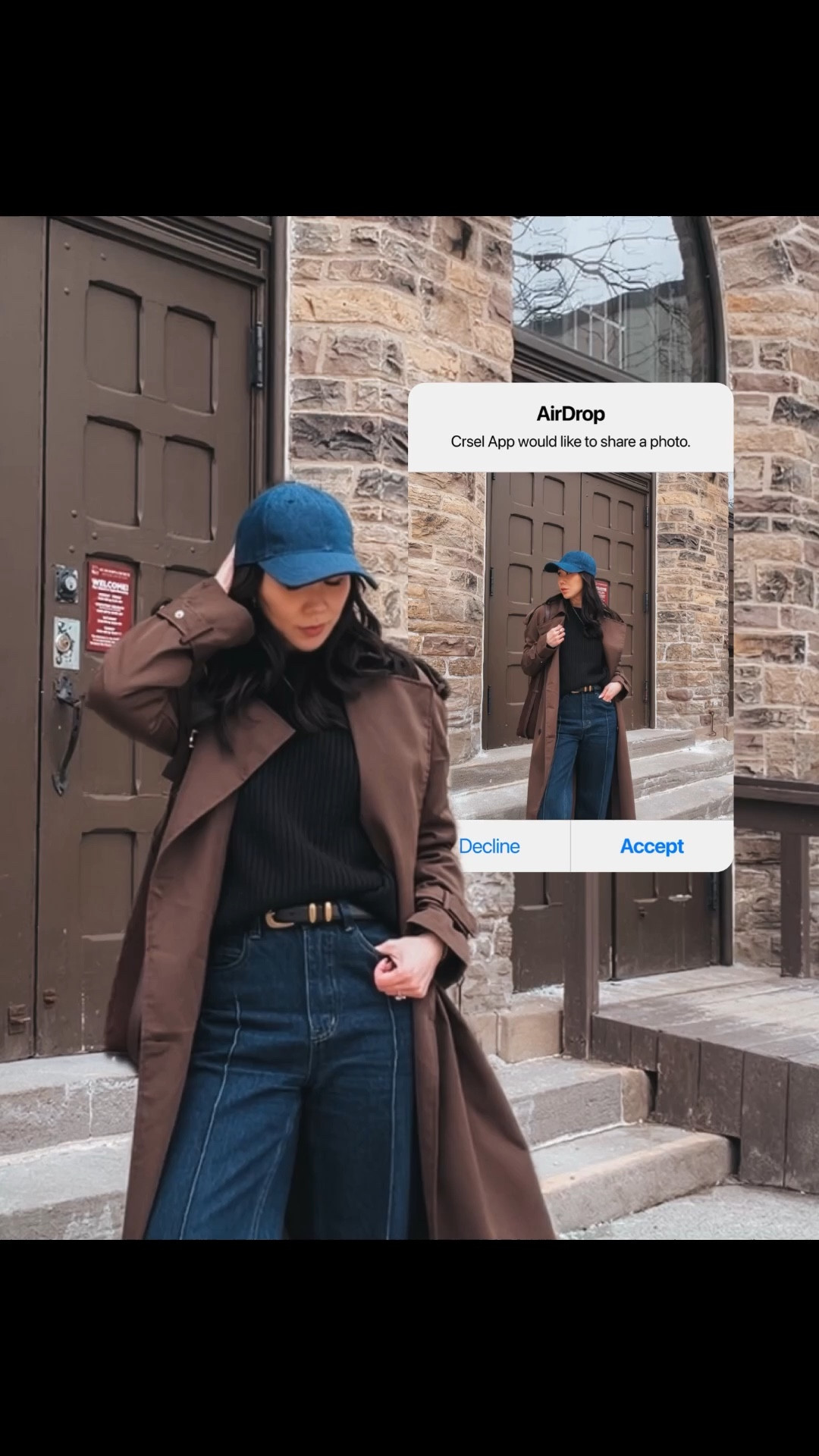 First spring outfit… but still in Uggs 🤭
Finally put away the wool coat and swapped it for a trench — fingers crossed for warmer weather.
Dark wide-leg denim, a cozy knit, and a few classic basics that always seem to work together. The blue cap adds a little contrast to all the neutrals.
Basically my kind of capsule wardrobe outfit — simple pieces, but a little elevated.

#LTKWorkwear #LTKSeasonal #LTKootd