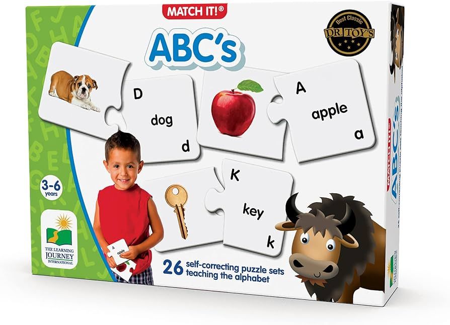 The Learning Journey Match It!-ABCs Puzzle | Amazon (CA)