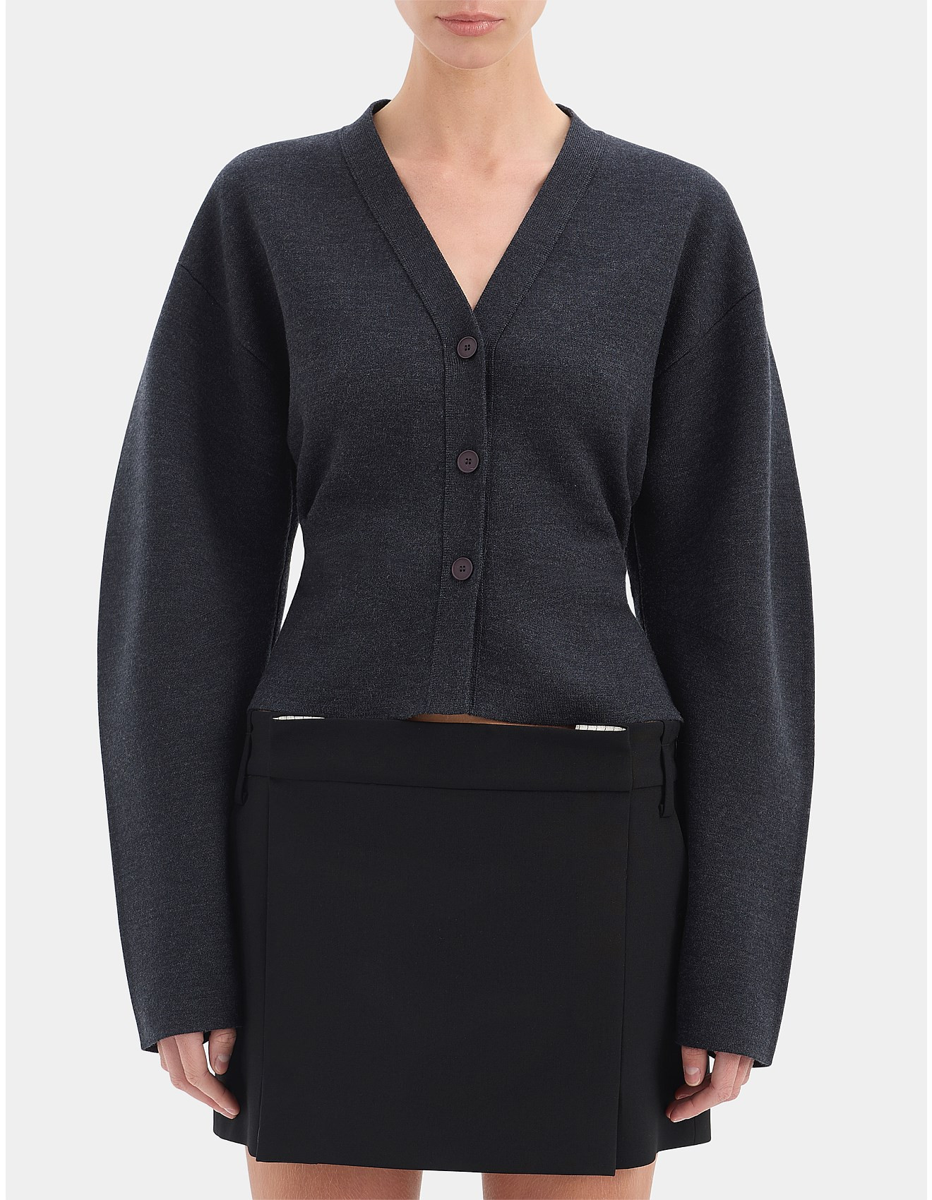 Ayana Gathered Cardigan | David Jones (Australia & New Zealand)