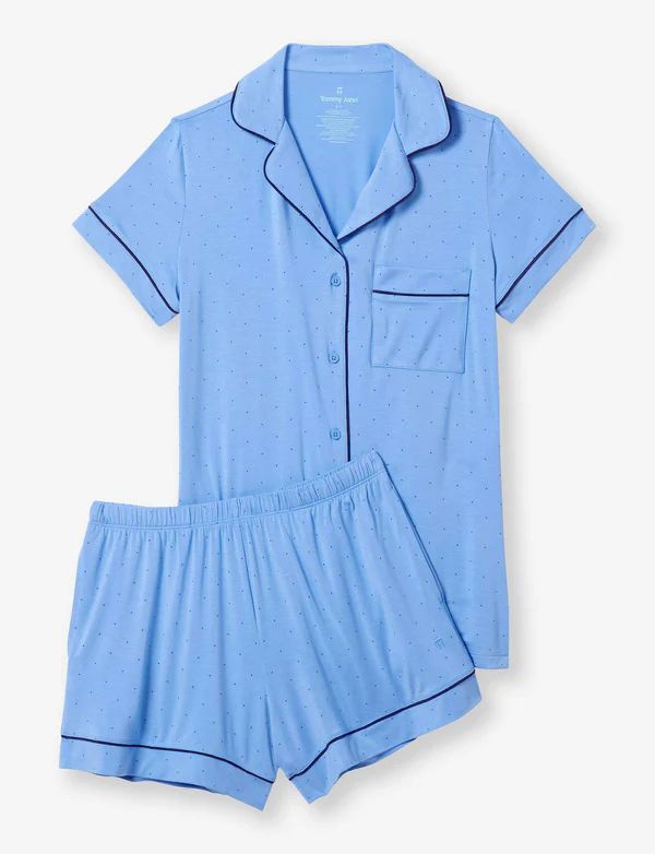 Women's Short Sleeve Top & Short Pajama Set | Tommy John