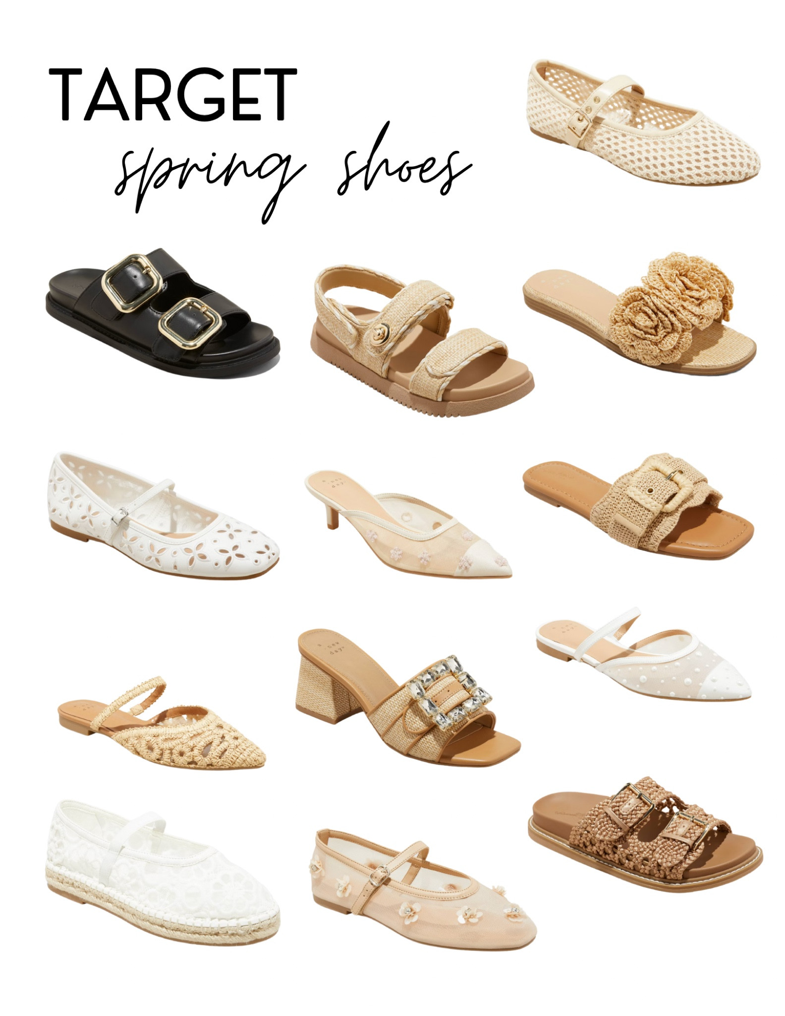 SPRING TARGET SHOES

#LTKSeasonal #LTKStyleTip #LTKFindsUnder50