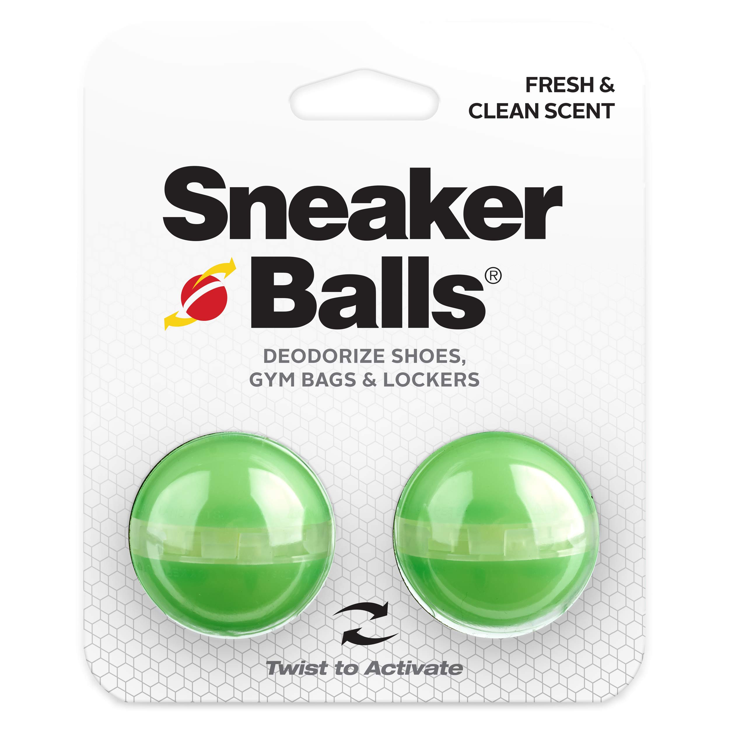 Sof Sole Sneaker Ball Shoe Odor Eliminator & Remover - Fresh, Clean Scent Blocks Odors - Twist-to... | Amazon (US)