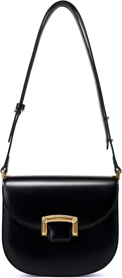 LA FESTIN Small Leather Crossbody Purses For Women - Adjustable Strap Shoulder Bag Summer Purse, ... | Amazon (US)